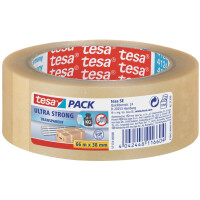 TESA Packband tesapack Ultra Strong, PVC, 66 m x 38 mm,...