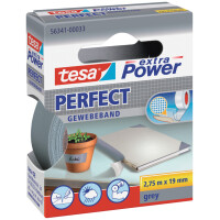 TESA Gewebeklebeband extra Power Perfect, 2,75 m x 19 mm,...