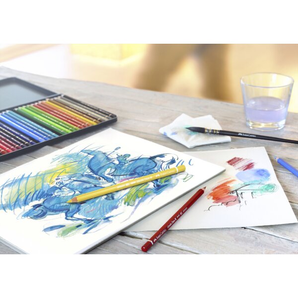 FABER-CASTELL Aquarellstifte ALBRECHT D&Uuml;RER, 36er Metalletui