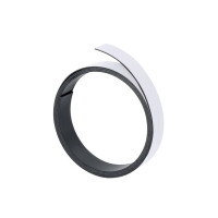 FRANKEN Magnetband, 100 cm x 10 mm, weiß