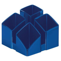 HAN Multiköcher SCALA, Polystyrol, 4 Fächer, blau