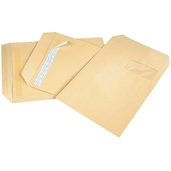 GPV Versandtaschen, C4, 229 x 324 mm, ohne Fenster, braun