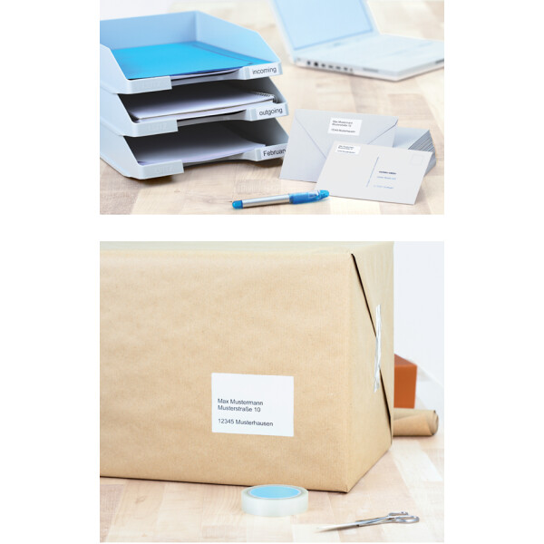 HERMA Universal-Etiketten PREMIUM, 210 x 148 mm, wei&szlig;