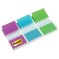 Post-it Haftmarker Index, 25,4 x 43,2 mm, 3-farbig