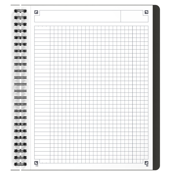 Oxford International Spiral-Notizbuch "ACTIVEBOOK", kariert