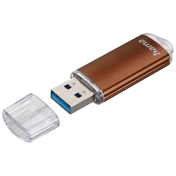 hama USB 3.0 Speicherstick "Laeta", 32 GB, braun