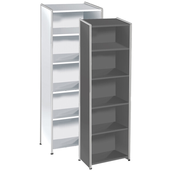 kerkmann Anbau-Regal ARTLINE, 1 Boden, (B)390 mm, weiß