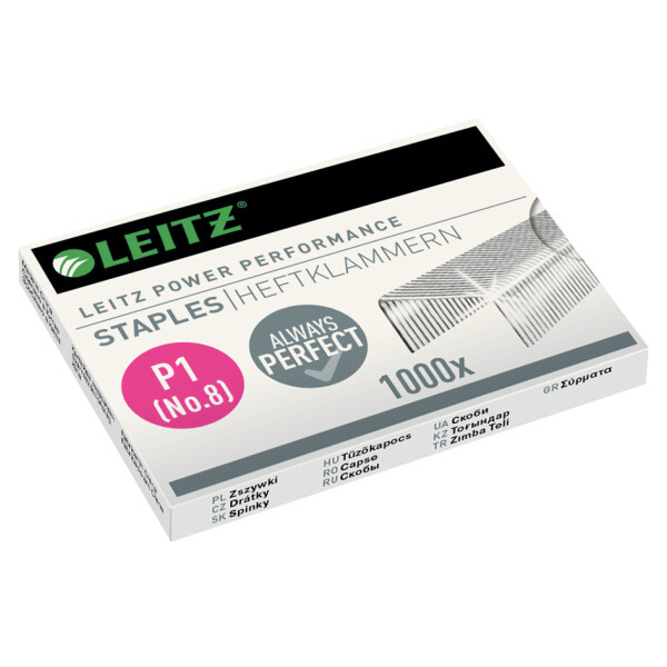 LEITZ Heftklammern 23 15 XL, verzinkt
