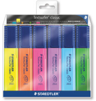 STAEDTLER Textmarker "Textsurfer classic", 4er...