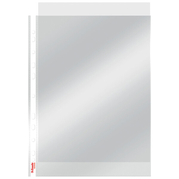 Esselte Prospekth&uuml;lle Standard, DIN A4, PP, glasklar, 0,06mm