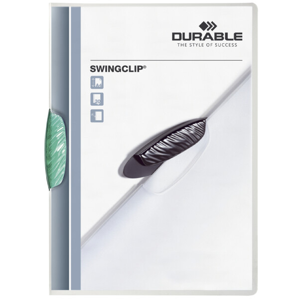 DURABLE Klemmhefter SWINGCLIP, DIN A4, Clip dunkelblau