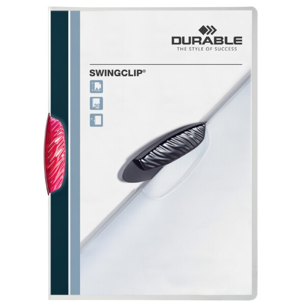 DURABLE Klemmhefter SWINGCLIP, DIN A4, Clip dunkelblau