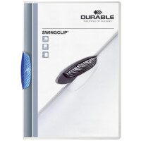 DURABLE Klemmhefter SWINGCLIP, DIN A4, Clip dunkelblau