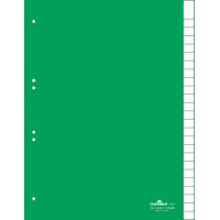 DURABLE Kunststoff-Register, PP, Stärke: 0,12 mm,...
