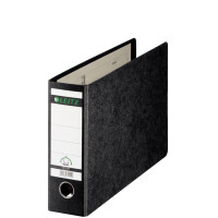 LEITZ Hartpappe-Ordner, 180 Grad, DIN A5 quer, 56 mm,schwarz