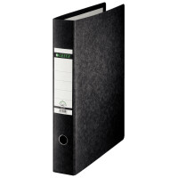 LEITZ Hartpappe-Ordner, 180 Grad, DIN A3, 77 mm, schwarz