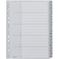 LEITZ Kunststoff-Register, A-Z, A4 Überbreite,...