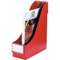 LEITZ Stehsammler extrabreit, DIN A4, Polystyrol, rot