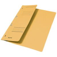 LEITZ Ösenhefter, DIN A4, Manilakarton, orange, kauf-