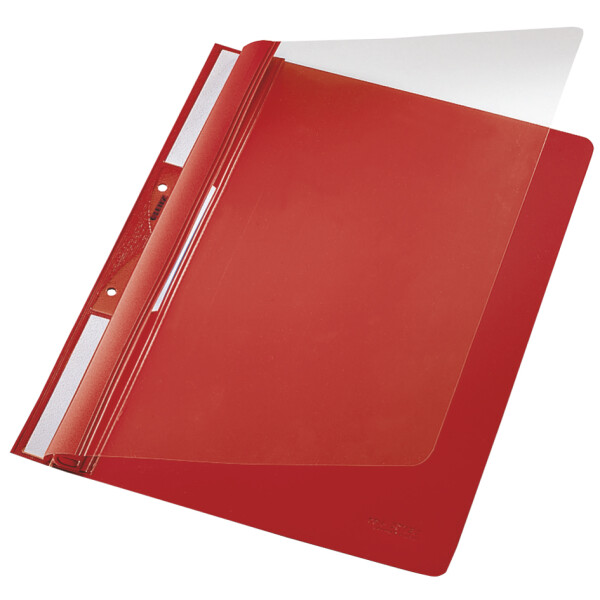 LEITZ Einhänge-Schnellhefter Universal, DIN A4, PVC, grau