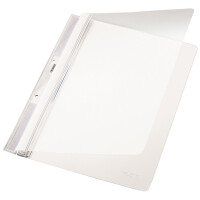 LEITZ Einhänge-Schnellhefter Universal, DIN A4, PVC, grau
