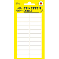 AVERY Zweckform Vielzweck-Etiketten, 20 x 8 mm, weiß, KP