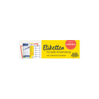 AVERY Zweckform Universal-Etiketten, 105 x 48 mm, weiß