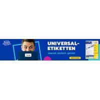AVERY Zweckform Universal-Etiketten, 48,5 x 25,4 mm, weiß