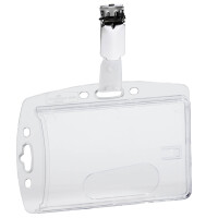 DURABLE Namensschilder, Hartbox, mit Clip, 54 x 85 mm