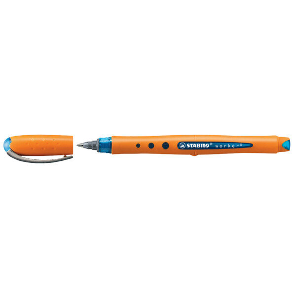 STABILO Tintenroller worker medium, blau