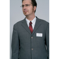 DURABLE Namensschild Click Fold, mit Kombiklemme, 75 x 40 mm