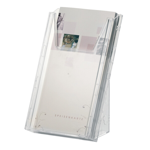 DURABLE Prospekthalter COMBIBOXX 1 3 DIN A4, transparent