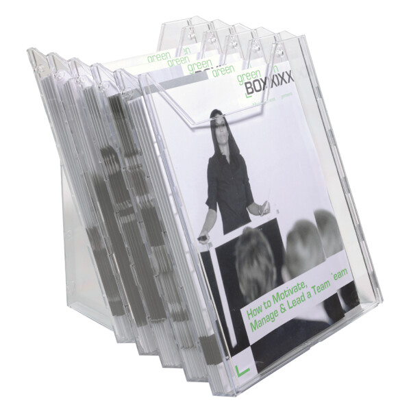 DURABLE Prospekthalter COMBIBOXX A4 set XL, transparent