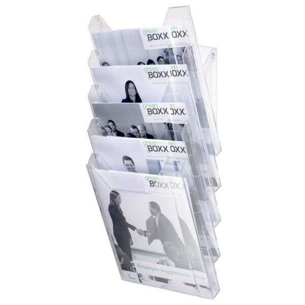 DURABLE Prospekthalter COMBIBOXX A4 set XL, transparent