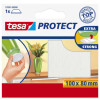 tesa Protect Filzgleiter, weiß, Durchmesser: 18 mm