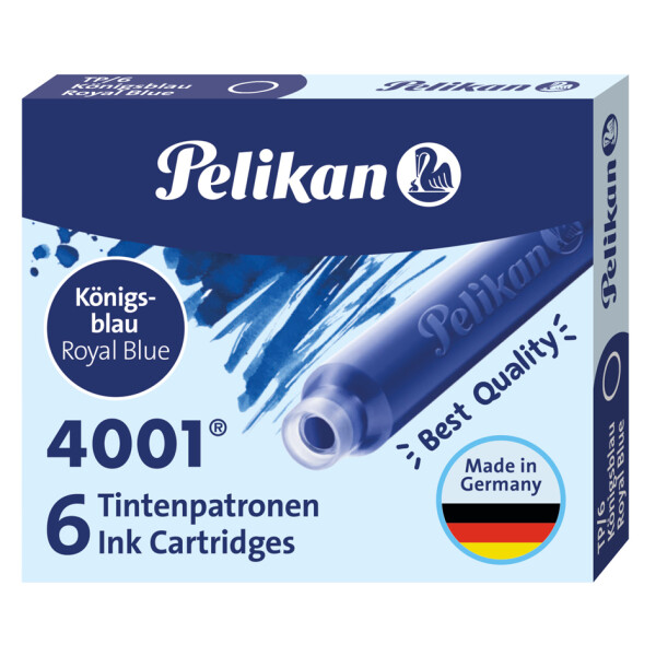 Pelikan Standard-Tintenpatronen 4001 TP 6, t&uuml;rkis