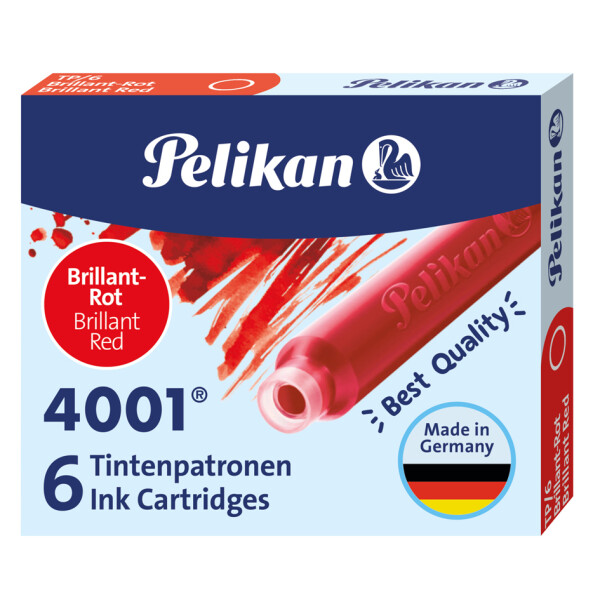 Pelikan Standard-Tintenpatronen 4001 TP 6, t&uuml;rkis