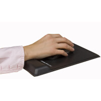 Fellowes Handgelenkauflage Health-V, Lycra-Bezug, schwarz