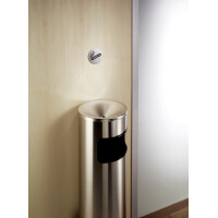 DURABLE Piktogramm "WC-Herren", Durchmesser: 83 mm, silber