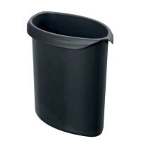 HAN Papierkorb, flammhemmend, 20 Liter, schwarz