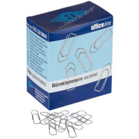 WEDO Büroklammern, glanzverzinkt, 32 mm, Kleinpackung
