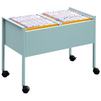 DURABLE Hängemappen-Wagen "Economy 100 DUO", grau