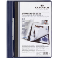 DURABLE Schnellhefter DURAPLUS de Luxe, DIN A4, schwarz