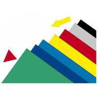 FRANKEN Magnetplatte, 200 x 295 x 0,6 mm, rot