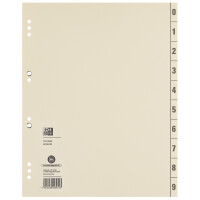 Oxford Trennblätter, 2-seitig bedruckt, chamois, 240...