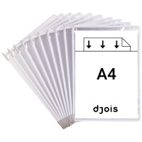 djois by tarifold Drehzapfentafel, DIN A4, farbig sortiert