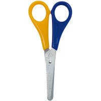 WEDO Bastelschere, rund, Länge: 130 mm, für...