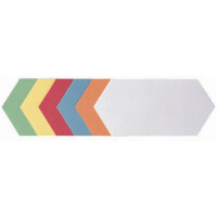 FRANKEN Moderationskarte, selbstklebend, Rechteck, 205x95 mm