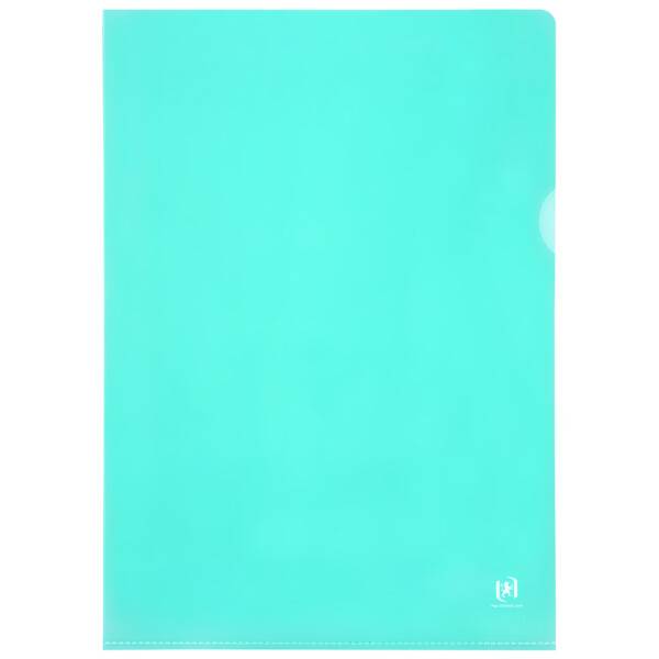 Oxford Sichthülle Premium, DIN A4, PVC, glasklar, gelb, 25er