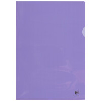 Oxford Sichthülle Premium, DIN A4, PVC, glasklar, gelb, 25er